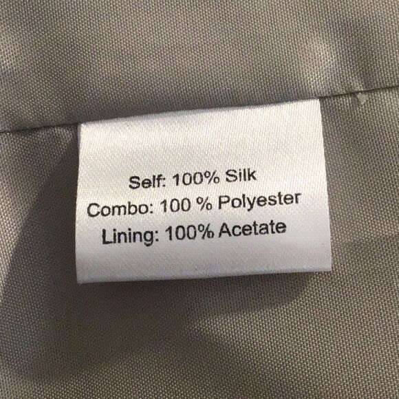 Hoaglund Green Brown 100% Silk Whimsical Earth tone Flowy Halter Maxi Dress NEW - Picture 16 of 16